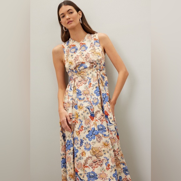 ULLA JOHNSON - KAIYA DRESS - MAGNOLIA, Size 2, $470 - Picture 6 of 16